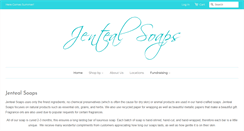 Desktop Screenshot of jentealsoaps.com